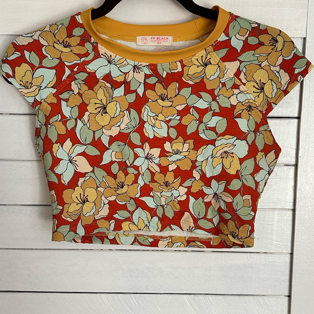 Free People free-est the Sonny Printed Tee